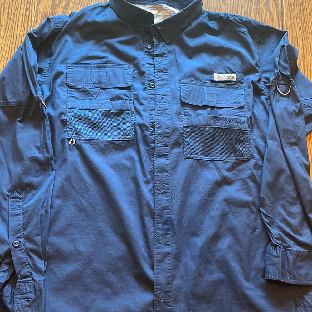 Columbine fishing shirt